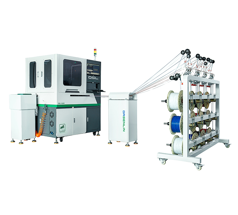 全自動(dòng)單頭排線插殼機(jī)